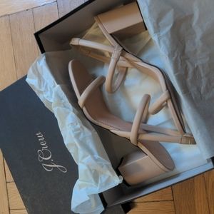 J.Crew Slingback Block Heels